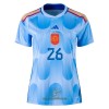 Officiële Voetbalshirt Spanje PEDRI 26 Uit WK 2022 - Dames